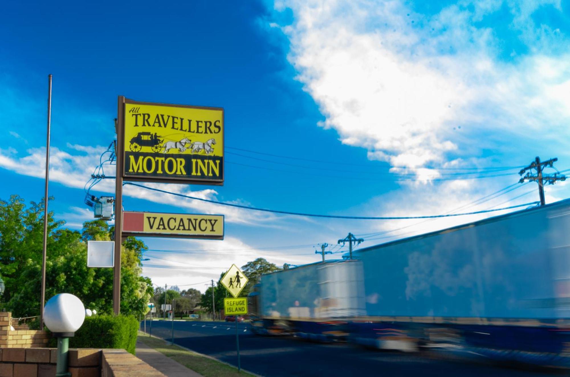 All Travellers Motor Inn Coonabarabran Eksteriør bilde